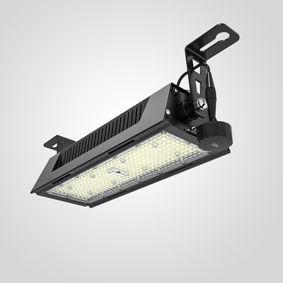 AC200V-277V อลูมิเนียมเส้น LED ไฮเบย์ไฟ IK09 อุตสาหกรรม LED ไฮเบย์