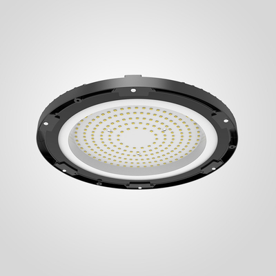 4-10m ไฟไฟฟ้าสแตตติก ขาวเคลือบ 120 ° มุมรังสี LED ไฟสูงมี Protector Polycarbonate