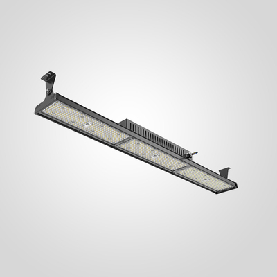 RAL 9017 สีดํา ETL / DLC ไฟสว่างสนามพาดเลอร์เส้นตรงที่มี SMD5050 LED แบบ 80W-300W